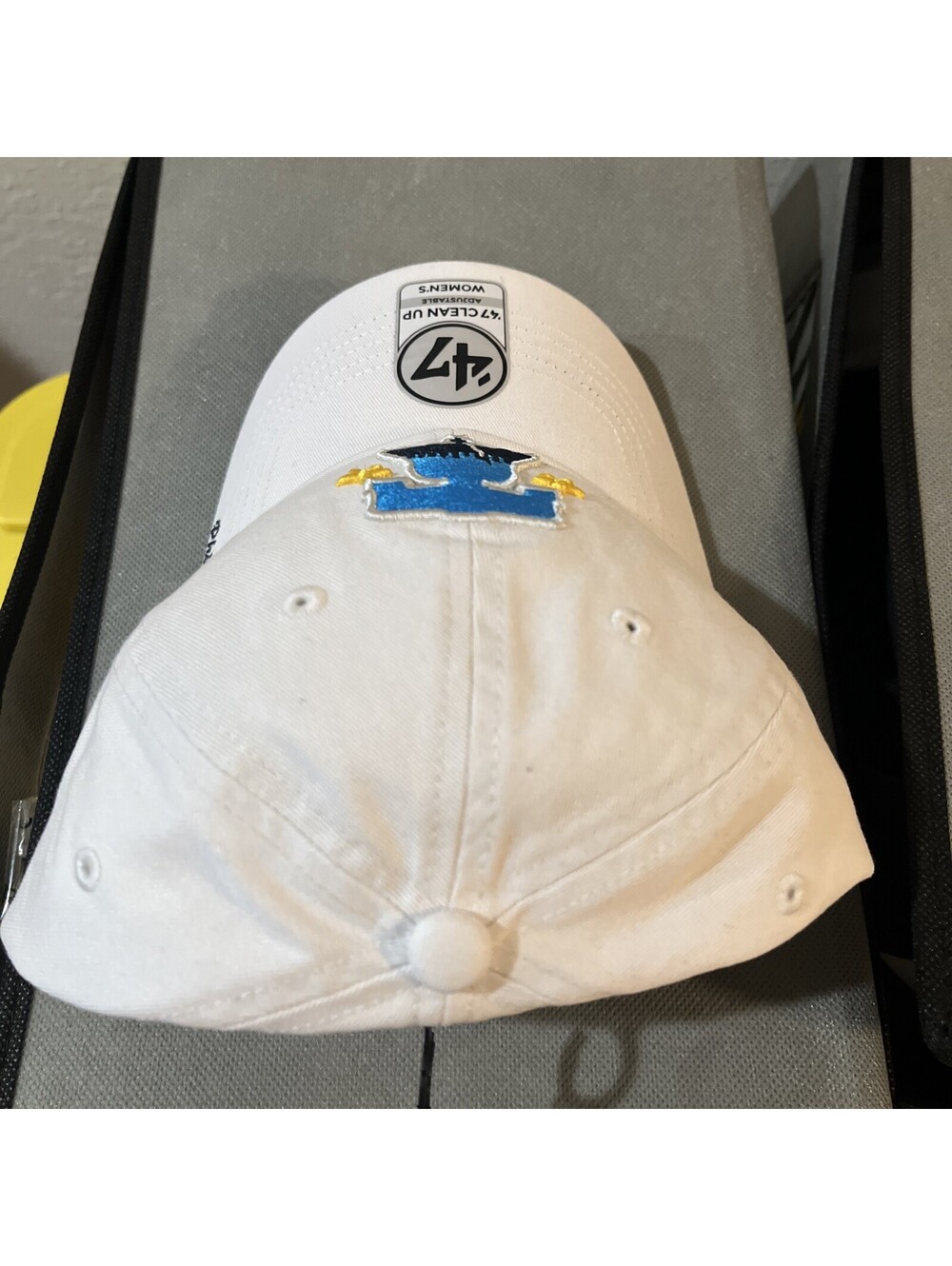 '47 Clean Up Philadelphia Phillies White City Connect Adjustable Snap Strap Hat - Picture 7 of 7